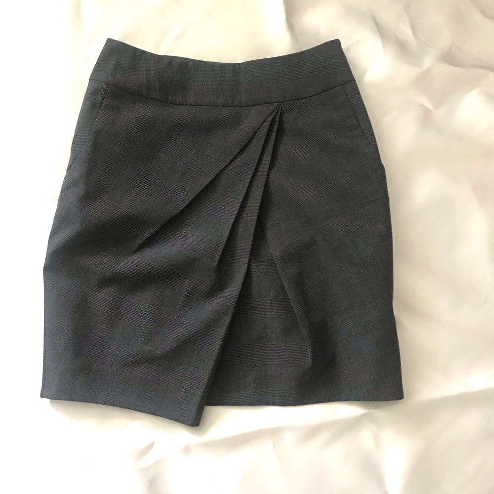 H&M Plaid Pleated Skirt